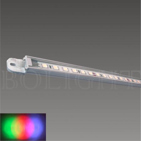 LED STRIP IP65 52cm ALU RGB 10W 24volt DC 120 graden bij Bolight LED STRIP IP65 52cm ALU RGB 10W 24volt DC 120 graden bij Bolight